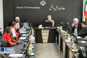 ببینید | برگزاری نشست سوم کارگروه آموزش و فرهنگ سازی ایمنی حمل‌ونقل
