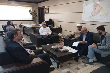 دیدار رئیس ستاد اقامه نماز استان زنجان با مدیرکل راه و شهرسازی استان