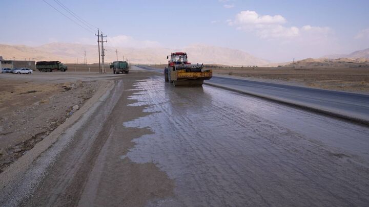 اجرای عملیات تعریض محور شهرک–فارسبان نهاوند به طول ۴.۵ کیلومتر همدان