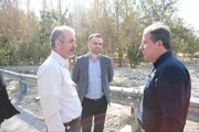 بازدید معاون وزیر راه و شهرسازی و مدیرعامل شرکت بازآفرینی شهری ایران و مدیرکل راه و شهرسازی استان البرز از اراضی جواد آباد کرج