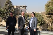 بازدید معاون وزیر راه و شهرسازی و مدیرعامل شرکت بازآفرینی شهری ایران و مدیرکل راه و شهرسازی استان البرز از خط 4 حصار کرج (منطقه سکونتگاه غیررسمی کرج)