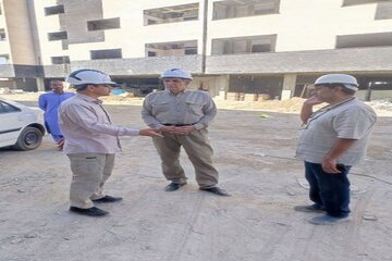 ببینید| بازدید مدیرکل راه و شهرسازی سیستان و بلوچستان از پروژه های طرحهای نهضت ملی مسکن زاهدان