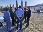 ببینید| بازدید معاون زیربنایی سازمان پدافند غیرعامل کشور از عملیات ساخت پل حرمک سیستان و بلوچستان