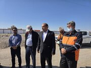 آغاز پروژه بهسازی محور انار - شهربابک