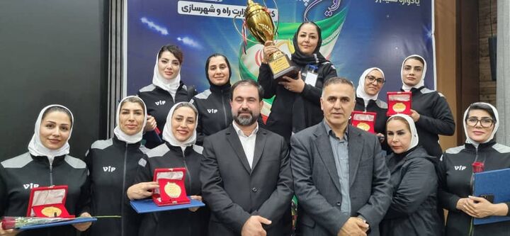 درخشش بانوان فارس در المپیاد وزارت راه و شهرسازی؛ تیم فوتسال راه و شهرسازی فارس قهرمان کشور شد