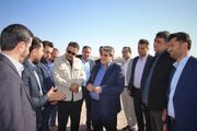 بازدید استاندار سمنان از روند ساخت پروژه