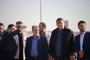 بازدید استاندار سمنان از روند ساخت پروژه
