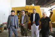 ببینید | بازدید معاون زیر بنایی سازمان پدافند غیر عامل کشور  از کارگاه اورهال و بازسازی ماشین آلات راهداری سیستان و بلوچستان