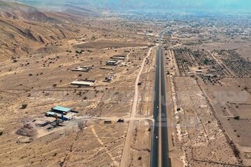 ویدئو| پروژه محور ورودی شهرستان بستک