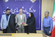 تجلیل مدیرکل راه و شهرسازی لارستان از بانوان همکار اعزامی و مقام آور در اولین المپیاد فرهنگی–ورزشی وزارت راه و‌شهرسازی