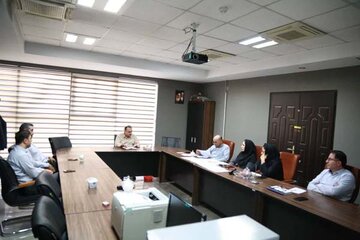 برگزاری جلسه کمیته منابع انسانی اداره کل راه و شهرسازی استان قزوین