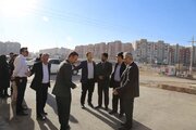 بازدید مدیرکل بازرسی و مدیریت عملکرد وزارت راه و شهرسازی از طرح‌های نهضت ملی مسکن مهرگان