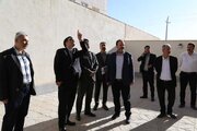 بازدید مدیرکل بازرسی و مدیریت عملکرد وزارت راه و شهرسازی از طرح‌های نهضت ملی مسکن مهرگان