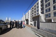 بازدید مدیرکل بازرسی و مدیریت عملکرد وزارت راه و شهرسازی از طرح‌های نهضت ملی مسکن مهرگان