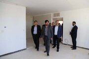 بازدید مدیرکل بازرسی و مدیریت عملکرد وزارت راه و شهرسازی از طرح‌های نهضت ملی مسکن مهرگان