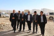 بازدید مدیرکل بازرسی و مدیریت عملکرد وزارت راه و شهرسازی از طرح‌های نهضت ملی مسکن مهرگان