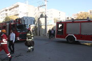 برگزاری مانور عملیاتی اطفاء حریق و تخلیه اضطراری ساختمان اداره‌کل راه و شهرسازی استان البرز در شرایط بحران به مناسبت هفته پدافند غیرعامل
