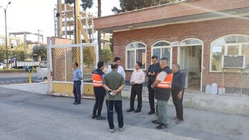 بازدید مدیر حراست و معاون راهداری استان تهران از راهدارخانه‌های شهرستان ری در آستانه طرح راهداری زمستانی