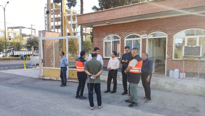 بازدید مدیر حراست و معاون راهداری استان تهران از راهدارخانه‌های شهرستان ری در آستانه طرح راهداری زمستانی