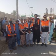 ببینید | حضور پرشور جامعه راهداری و حمل ونقل جاده ای سیستان و بلوچستان در مراسم راهپیمایی یوم الله  ۱۳ آبان