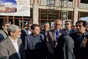 ببینید | بازدید معاون وزیر راه و شهرسازی و مدیرعامل سازمان مجری ساختمان‌ها و تأسیسات عمومی و دولتی کشور،  از پروژه بیمارستان ۵۵۰ تخت‌خوابی شهر کرمانشاه