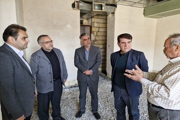 ببینید | بازدید معاون وزیر راه و شهرسازی و مدیرعامل سازمان مجری ساختمان‌ها و تأسیسات عمومی و دولتی کشور، از پروژه نهضت ملیمسک 588 واحدی شهید نوروزی شهر کرمانشاه