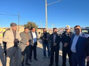 بازدید اعضای کمیسیون ایمنی راه‌ها از محور بجنورد–اسفراین خراسان شمالی