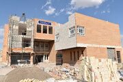 ببینید | تکمیل ساخت مدارس سمنان از محل اعتبار سازمان ملی زمین و مسکن(مدرسه 9 کلاسه رستم زاده)