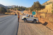 ببینید | ️گشت زنی در حوزه استحفاظی استقرار در نقاط پر حادثه شهرستان جوانرود استان کرمانشاه