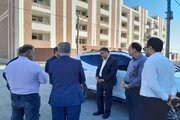 ببینید| بازدید سرزده مدیرکل راه و شهرسازی خوزستان از پروژه های نهضت ملی مسکن اهواز