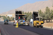 ببینید| عملیات بهسازی و روکش آسفالت محور روانسر سه راهی بیاشوش استان کرمانشاه