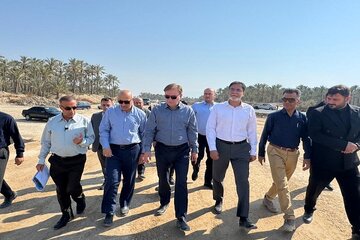 استاندار بوشهر از پروژه های راهداری دشتستان بازدید کرد