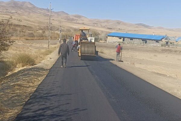 اتمام پروژه روکش آسفالت راه روستایی کله و کلان شهرستان بروجرد