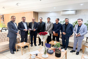 تقدیر فرمانده قرارگاه شهید شاطری سپاه از مدیرکل راه و شهرسازی استان فارس