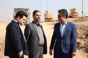 بازدید مدیرکل دفتر نگهداری حریم راه سازمان راهداری از محور شریانی همدان–تهران