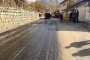 ببینید | اجرای عملیات آسفالت محور‌روستایی نسا از توابع محور‌کرج کندوان