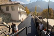 ببینید | اجرای عملیات آسفالت محور‌روستایی نسا از توابع محور‌کرج کندوان