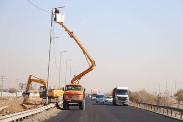 خاموشی روشنایی جاده‌های استان همدان به زیر ۱۰ درصد رسید