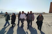 بازدید سرپرست اداره کل راه وشهرسازی استان مرکزی از نهضت ملی مسکن شهرجدید مهاجران