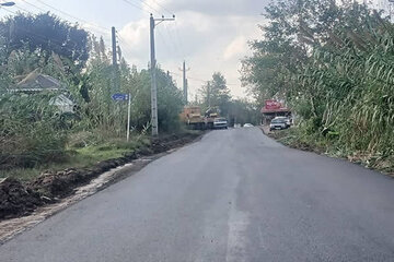 روکش آسفالت راه‌های روستایی در شهرستان لاهیجان انجام شد