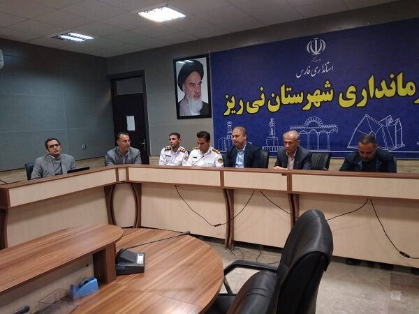 نشست شورای ترافیک نی ریز