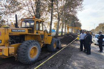 ببینید| بازدید معاون فنی و راه روستایی سازمان راهداری از پروژه های در دست اقدام غرب استان گلستان