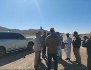 ببینید| بازدید معاون عمرانی و مدیر کل راه و شهرسازی سیستان و بلوچستان از آخرین وضعیت ساخت بزرگراه زاهدان- خاش