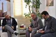 نشست مدیرکل راه و شهرسازی استان با شهردار سمنان