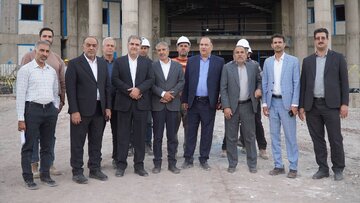بازدید مدیرعامل سازمان ملی زمین و مسکن از پروژه‌های شهرستان رفسنجان