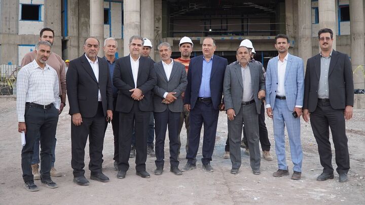 بازدید مدیرعامل سازمان ملی زمین و مسکن از پروژه‌های شهرستان رفسنجان