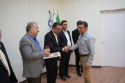 آیین تقدیر از کارمندان نمونه اداره‌کل راه و شهرسازی فارس برگزار شد