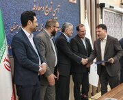 ببينيد | مراسم تکریم و معارفه مدیران کل راهداری و حمل ونقل جاده ای شمال و جنوب سیستان و بلوچستان