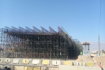 ببینید|شتاب در روند پیشرفت پروژه تقاطع غیر همسطح مجن