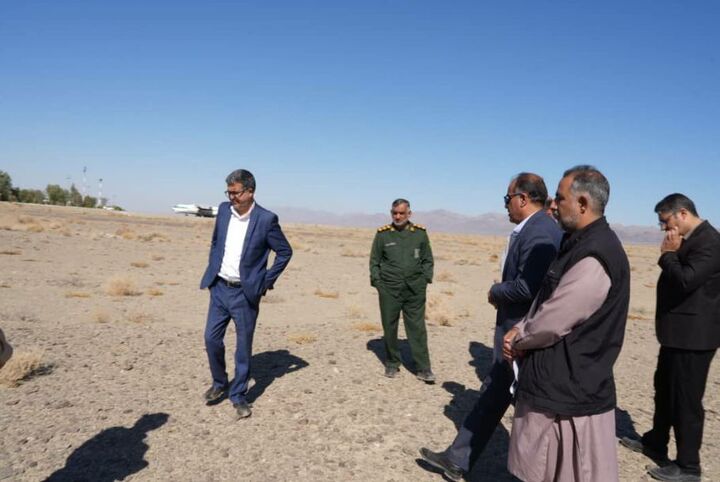 بازدید مدیران کل هواشناسی و فرودگاه‌های سیستان و بلوچستان از فرودگاه سراوان